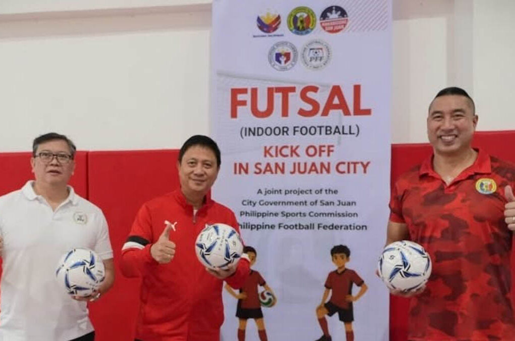 Futsal, sumisikad sa San Juan PSC, PFF tumulong sa grassroots program