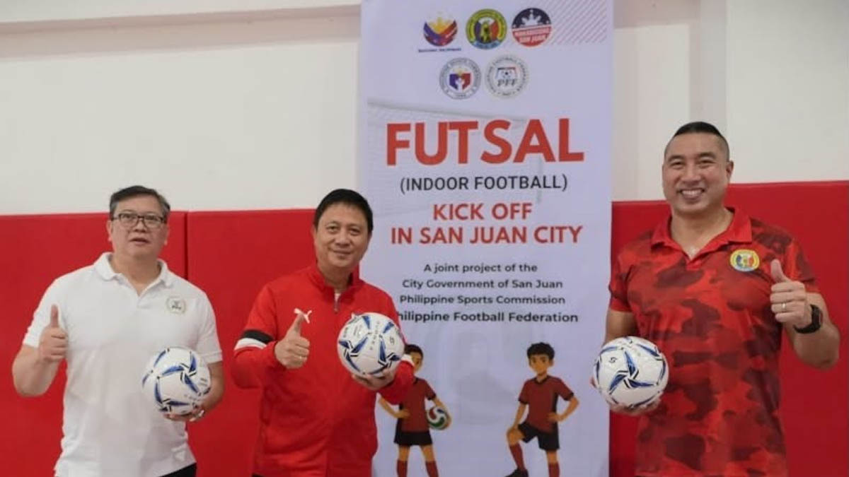 Futsal, sumisikad sa San Juan PSC, PFF tumulong sa grassroots program