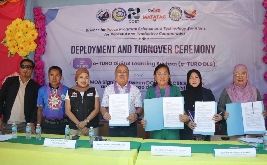DOST SOCCSKSARGEN e-Turo Digital Learning System Berwer