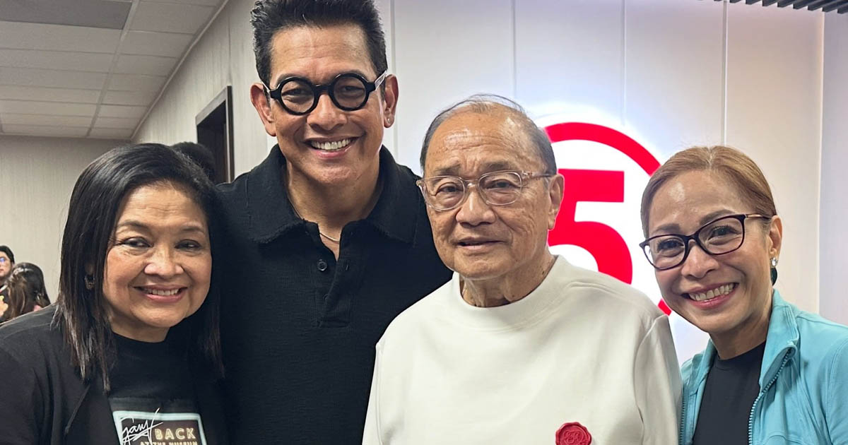 Gary V Manny V Pangilinan MVP Angeli Pangilinan-Valenciano Chaye Cabal-Revilla