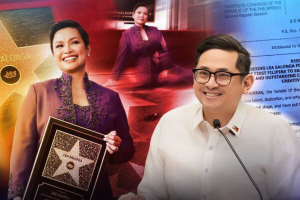 Bam Aquino kinilala si Lea Salonga bilang unang Filipina na binigyan ng Hollywood Walk of Fame star