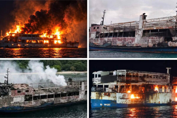 MV June Aster fire
