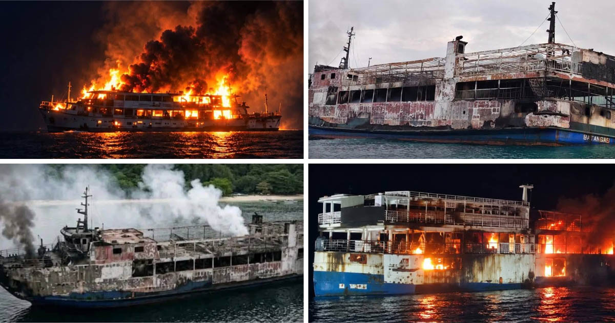 MV June Aster fire
