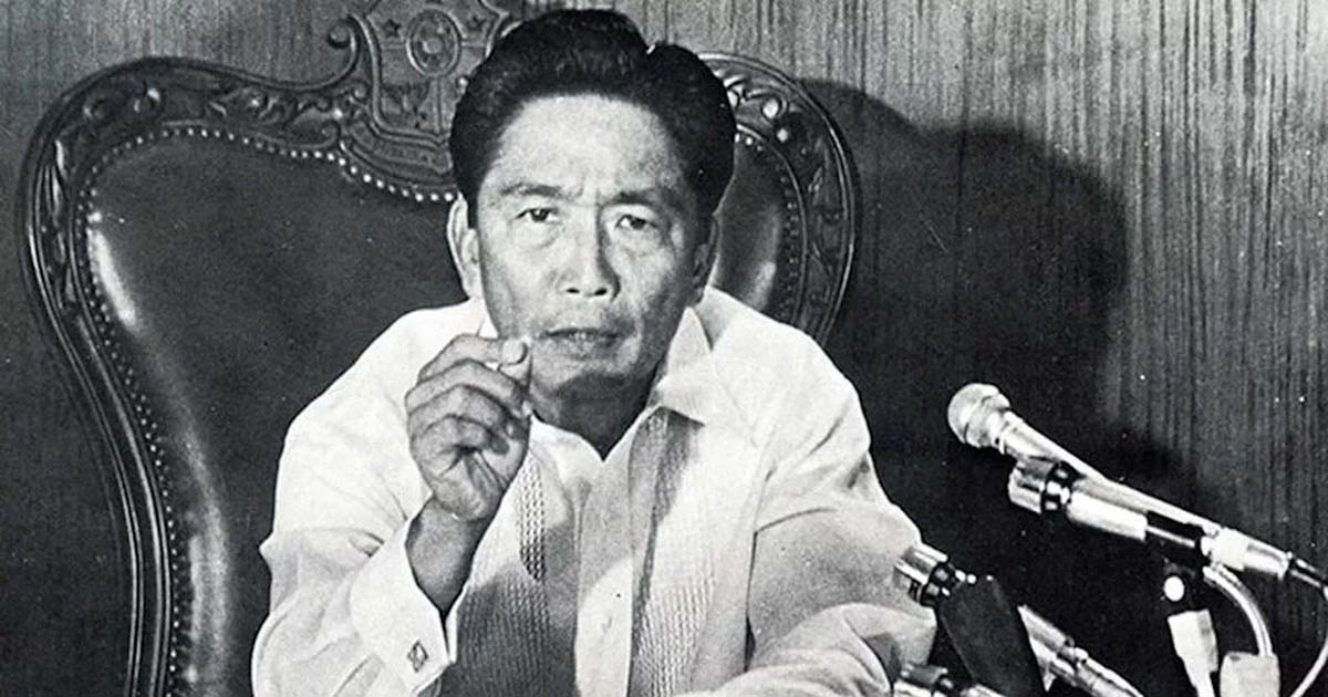 Ferdinand Marcos Sr Martial Law