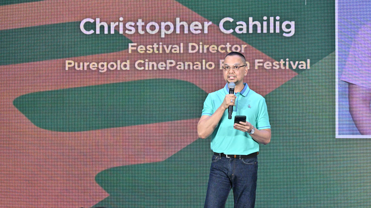 Chris Cahilig Puregold CinePanalo Film Festival 2026