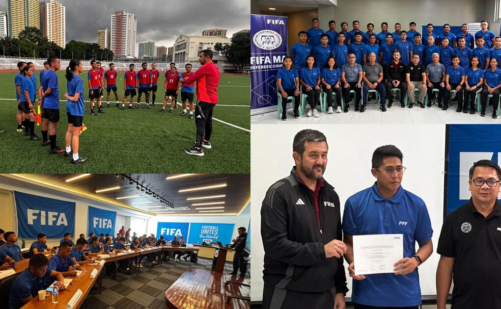 PFF 31 referees FIFA course
