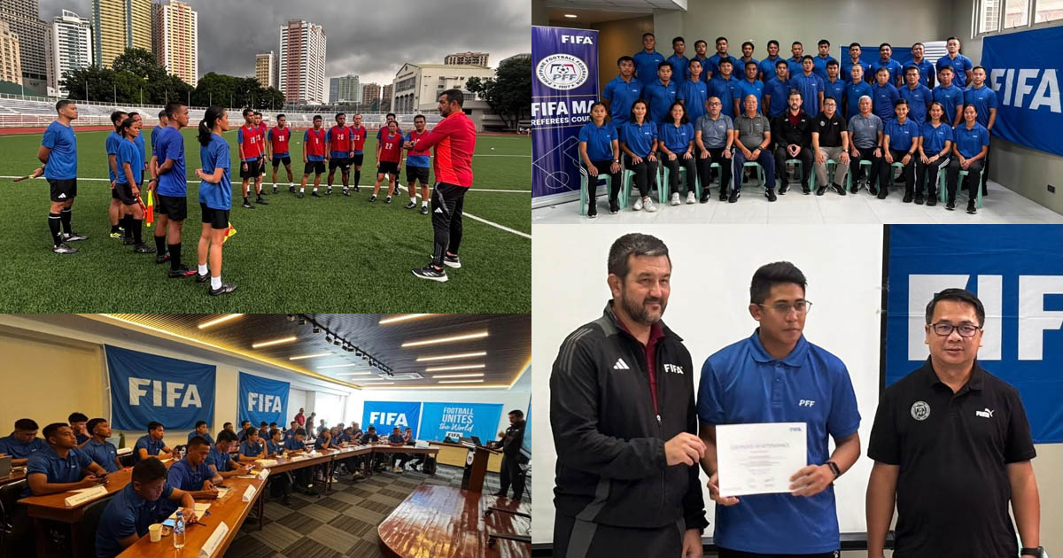 PFF 31 referees FIFA course