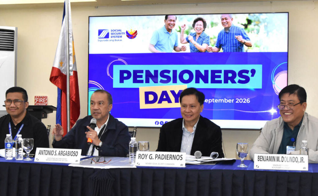 4,000 pensiyonado pinarangalan ng SSS