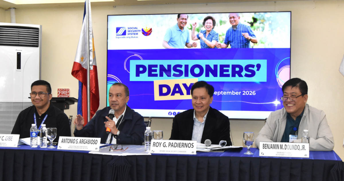 4,000 pensiyonado pinarangalan ng SSS