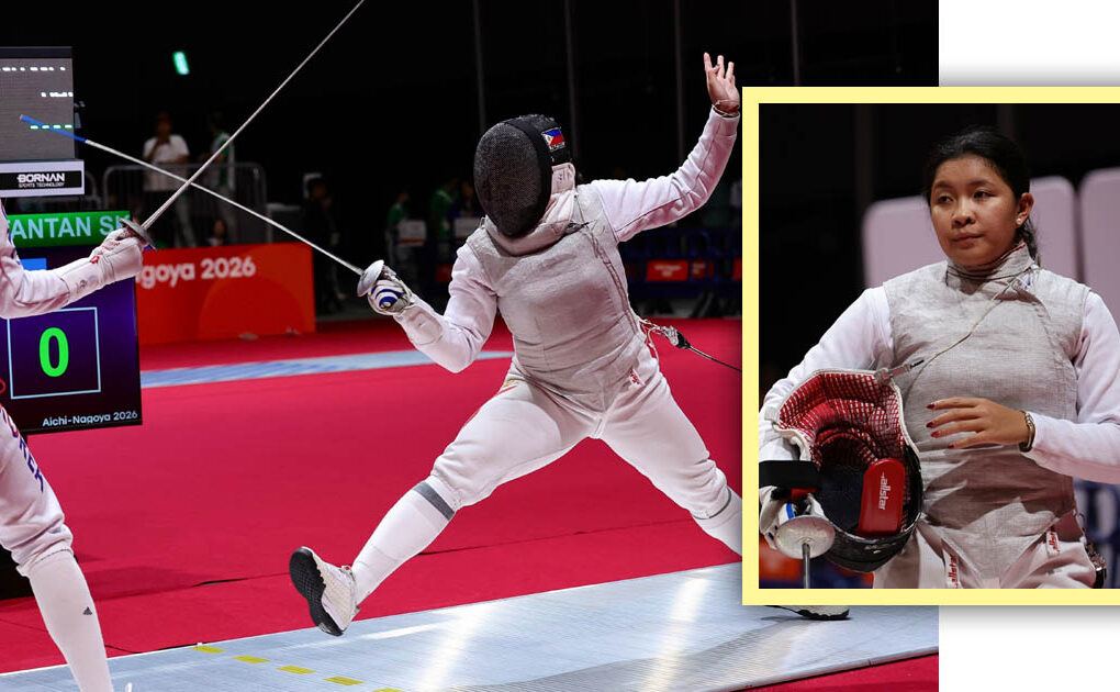 Sam Catantan individual foil Fencing 2026 Asian Games