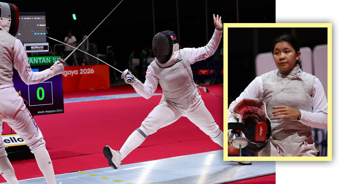 Sam Catantan individual foil Fencing 2026 Asian Games