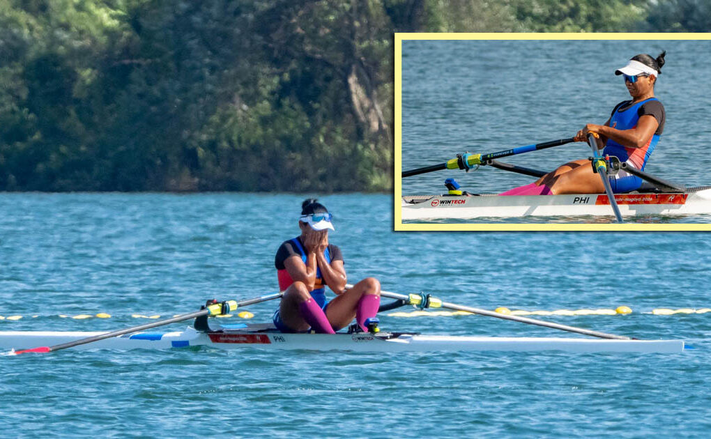 Joanie Delgaco womens single sculls Asian Games