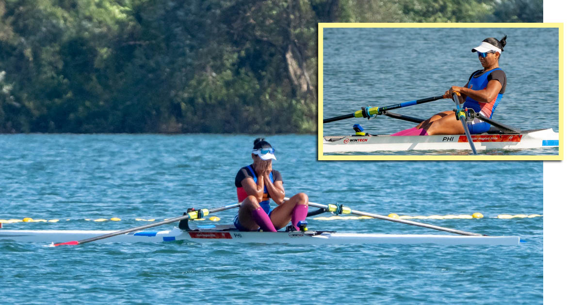 Joanie Delgaco womens single sculls Asian Games