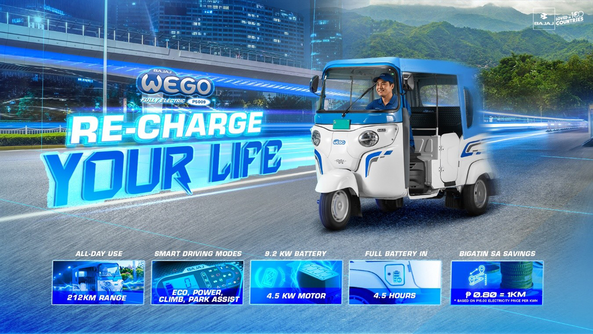 BAJAJ WEGO P5009 feat
