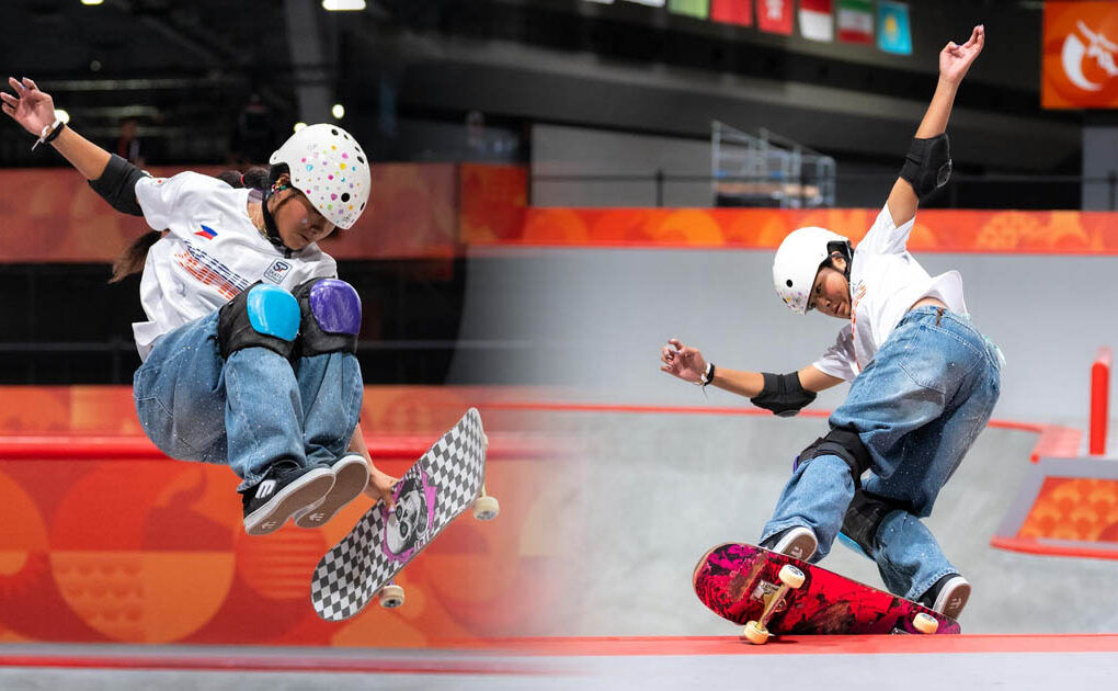 Mazel Paris Jericho Francisco Skateboarding Asian Games