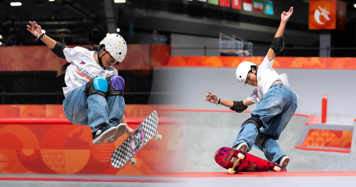 Mazel Paris Jericho Francisco Skateboarding Asian Games