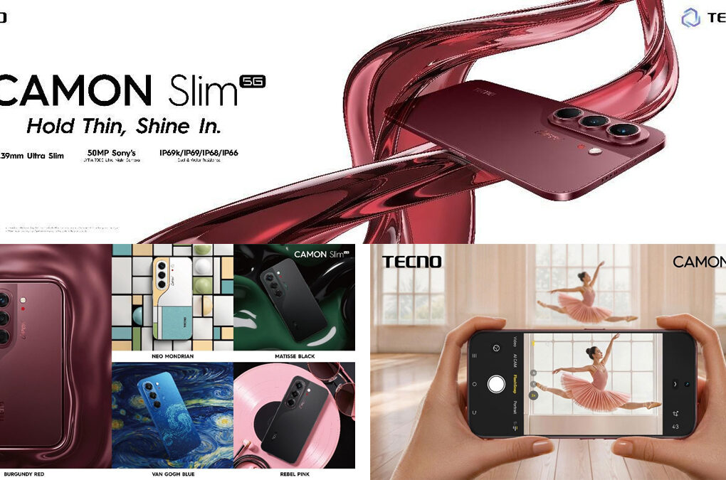 TECNO CAMON Slim 5G feat