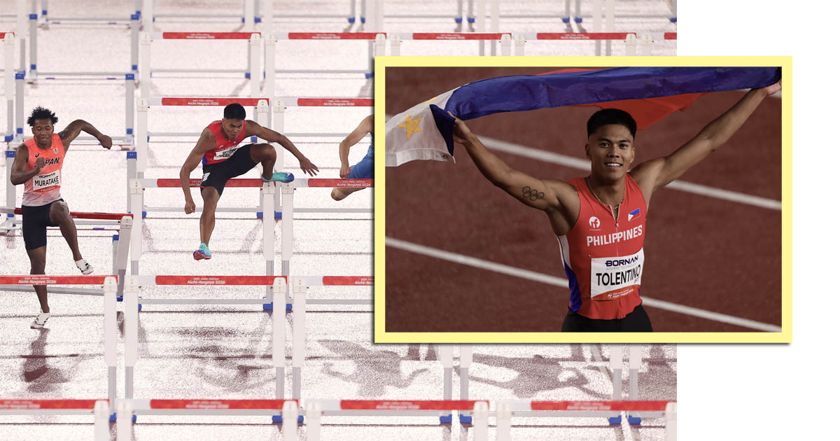 John Cabang Tolentino Hurdles Asian Games