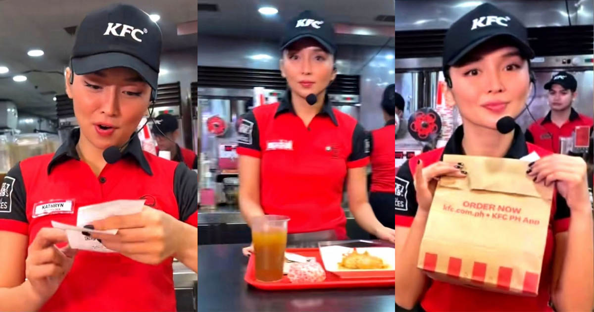 Kathryn Bernardo KFC