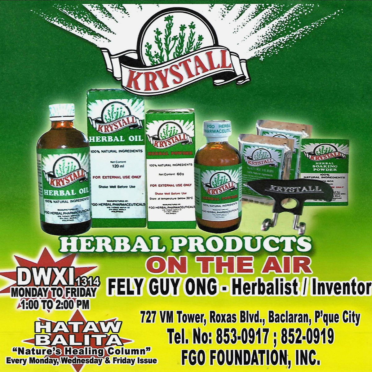 Krystall Herbal Products