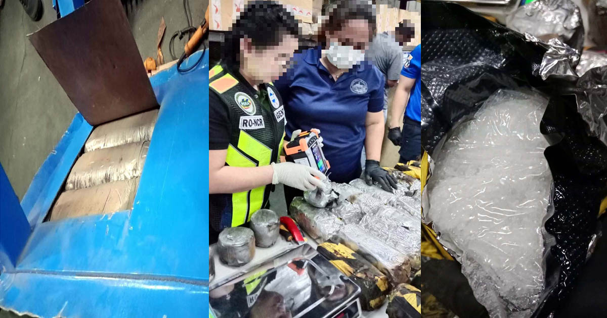 P496.4-M droga nasabat ng PDEA NAIA-IADITG sa NAIA Cargo Facility