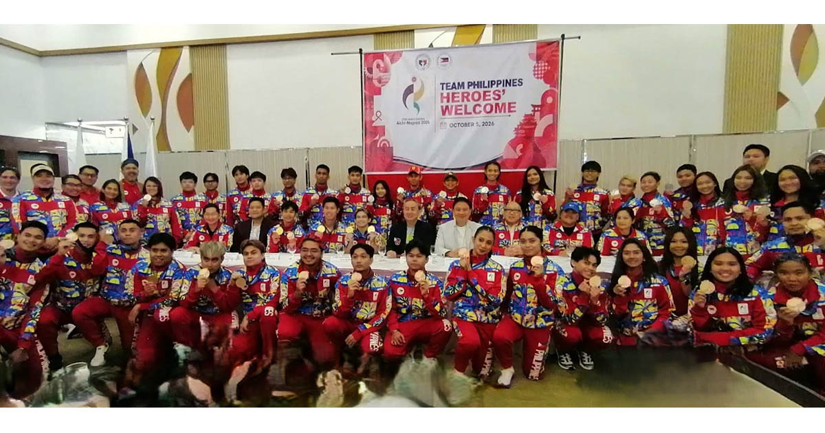 Team PH Pilipinas Asian games Heroes Welcome