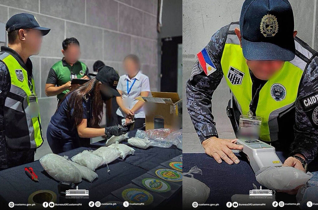 P20.7-M ketamine BoC Bureau of Customs Port of Clark