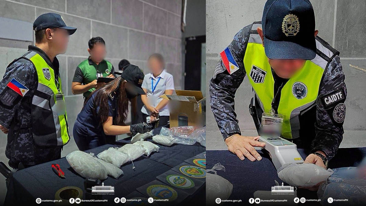 P20.7-M ketamine BoC Bureau of Customs Port of Clark