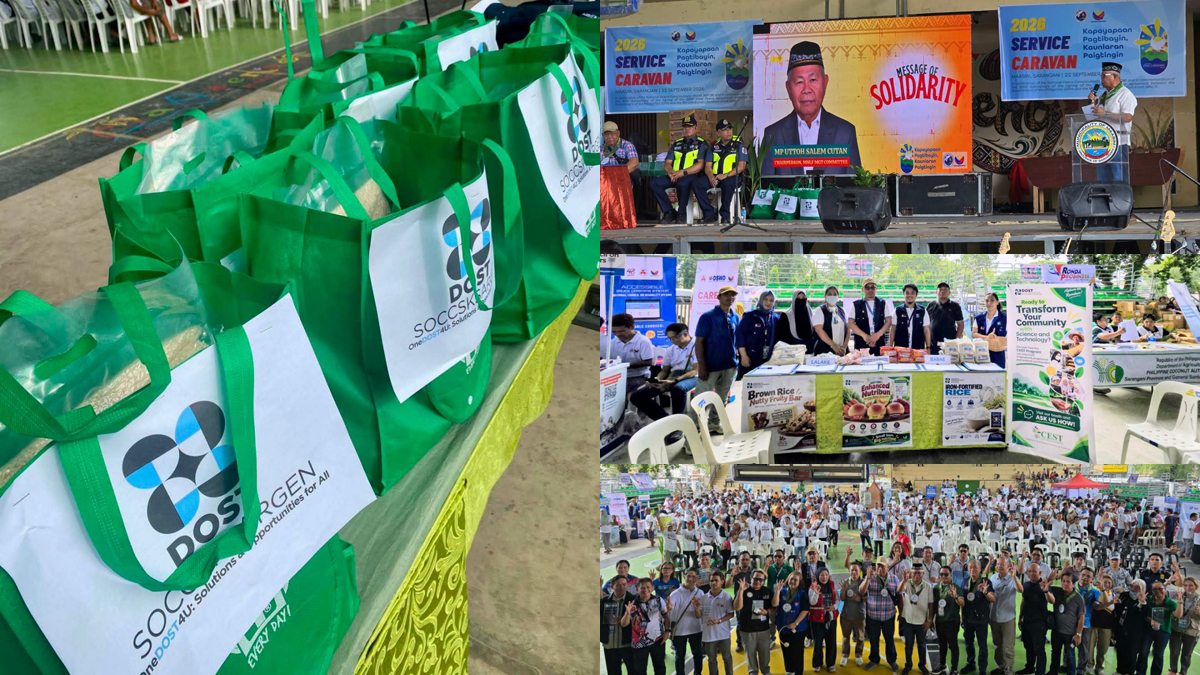 DOST XII-SOCCSKSARGEN PSTO-SarGen OPAPRU MNLF feat
