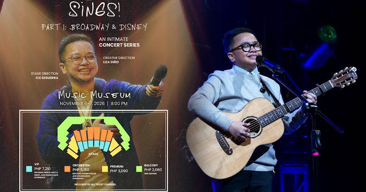 Ice Seguerra Ice Sings An Intimate Concert Series Musical Hits