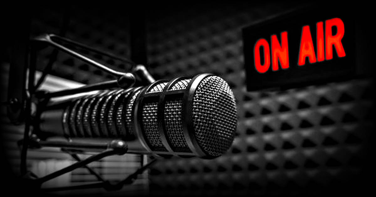 radio broadcast on air Mic