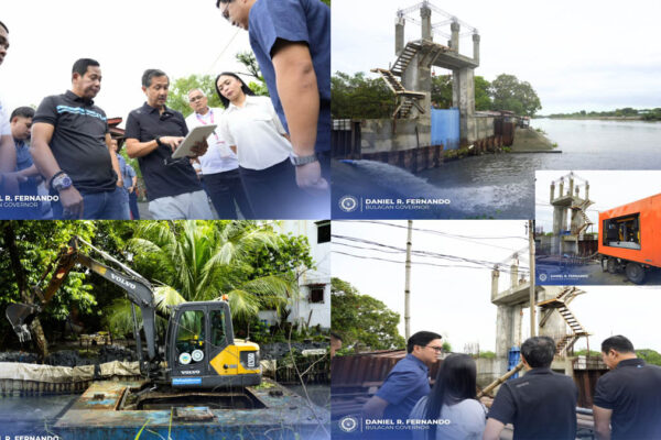 Hagonoy Bulacan DPWH dredging pumping station