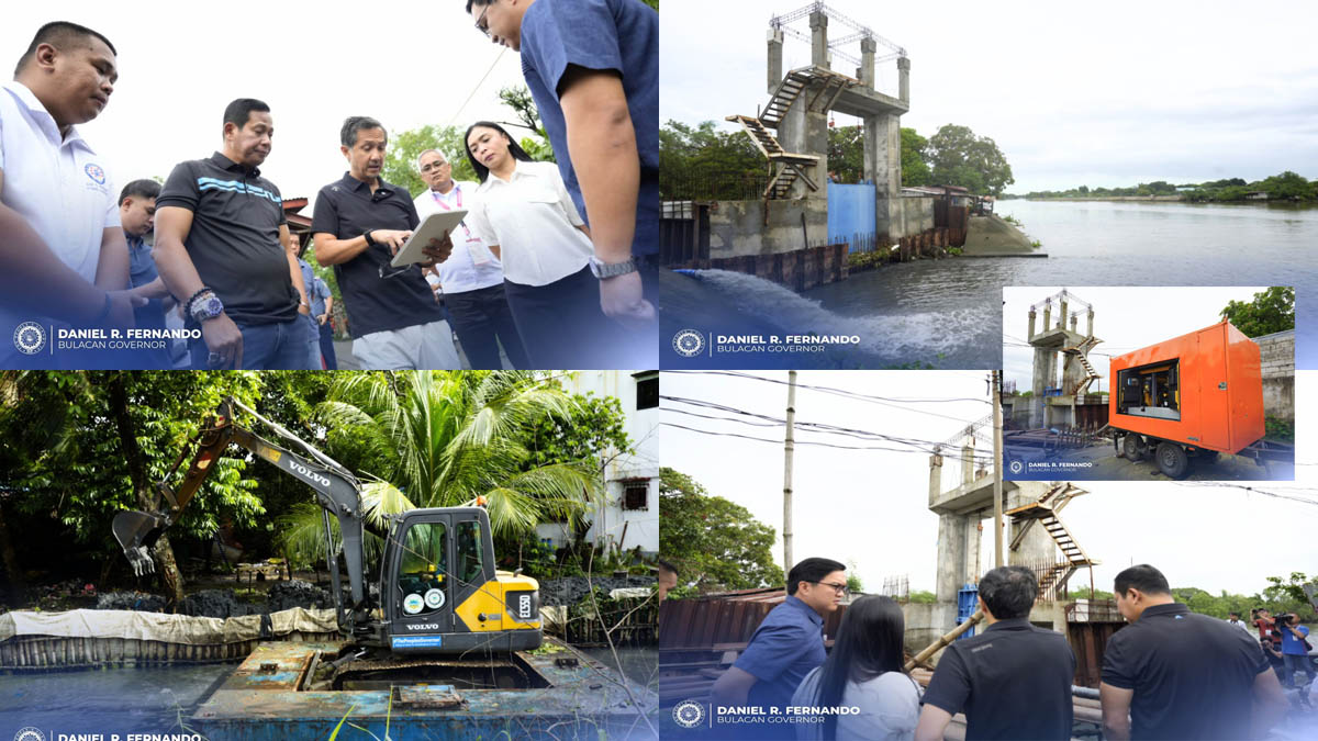 Hagonoy Bulacan DPWH dredging pumping station