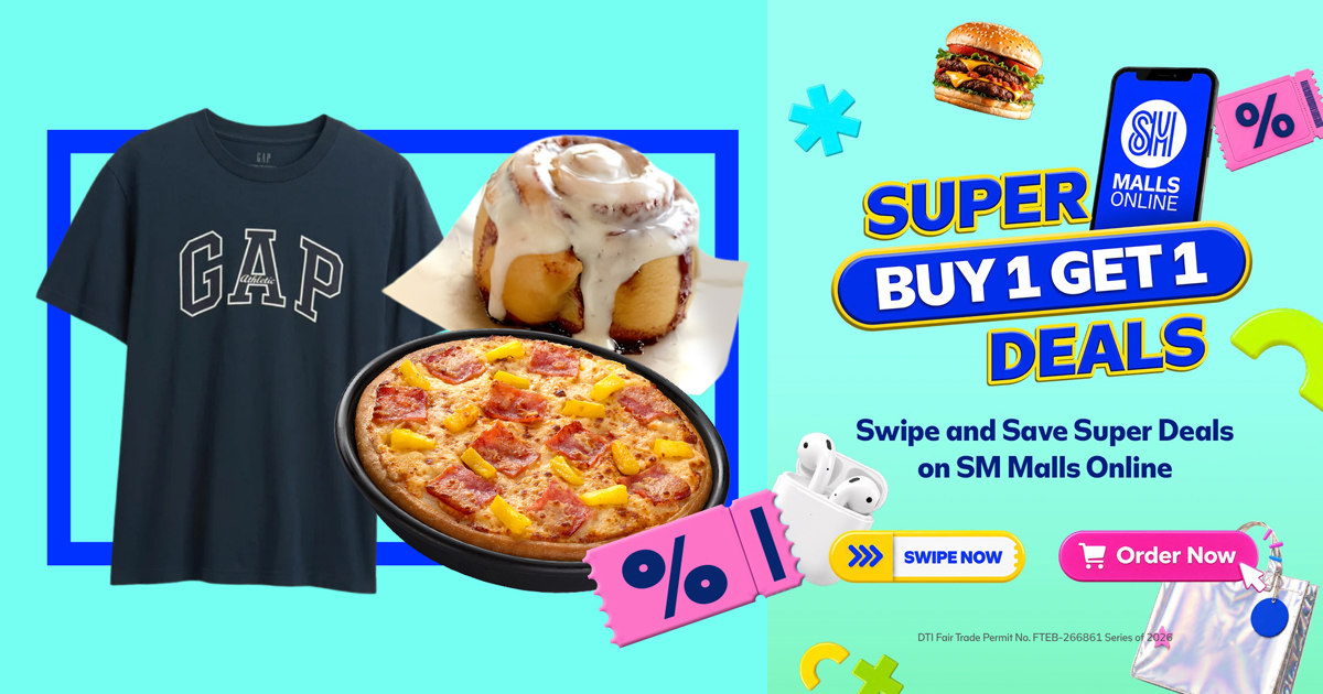 SM October Super Buy 1 Get 1 deals feat