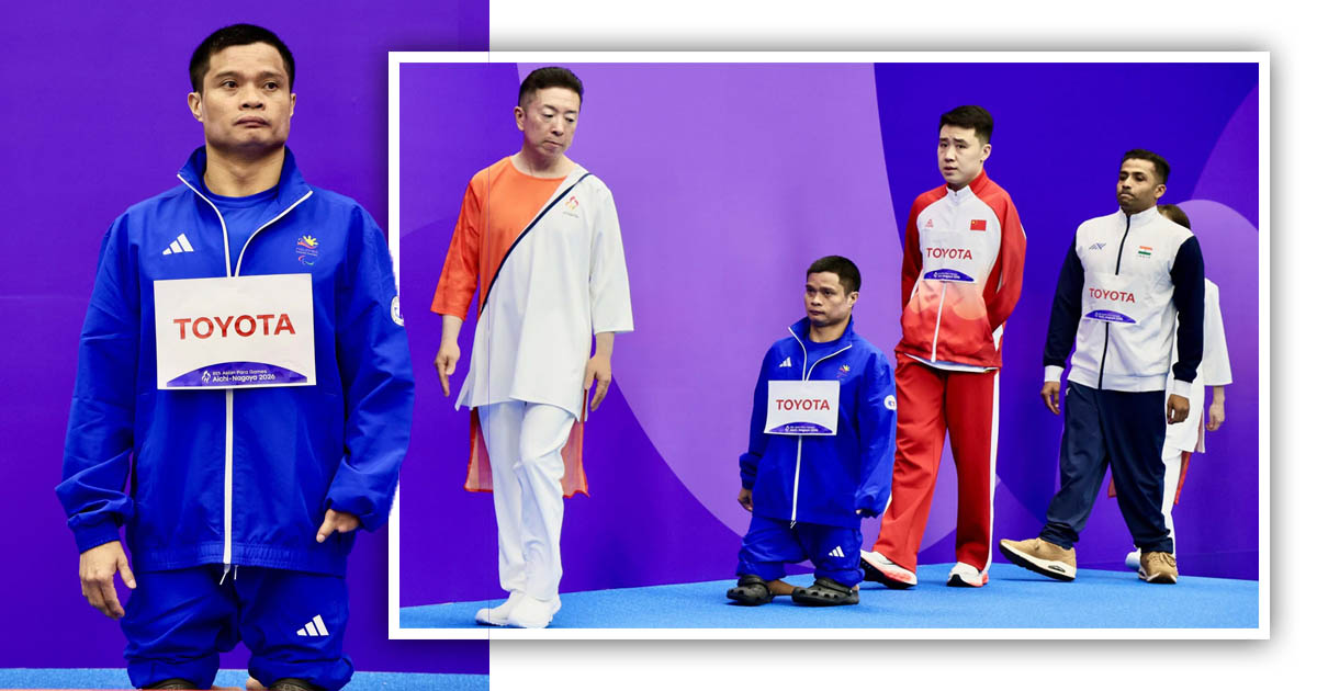 Ernie Gawilan Swimming Asian Para Games