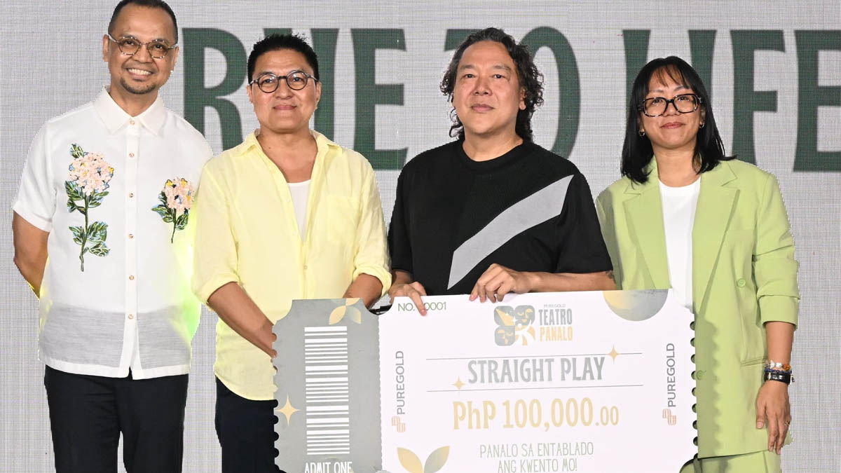 John Sweet Lapus Puregold Teatro Panalo Festival True to Life