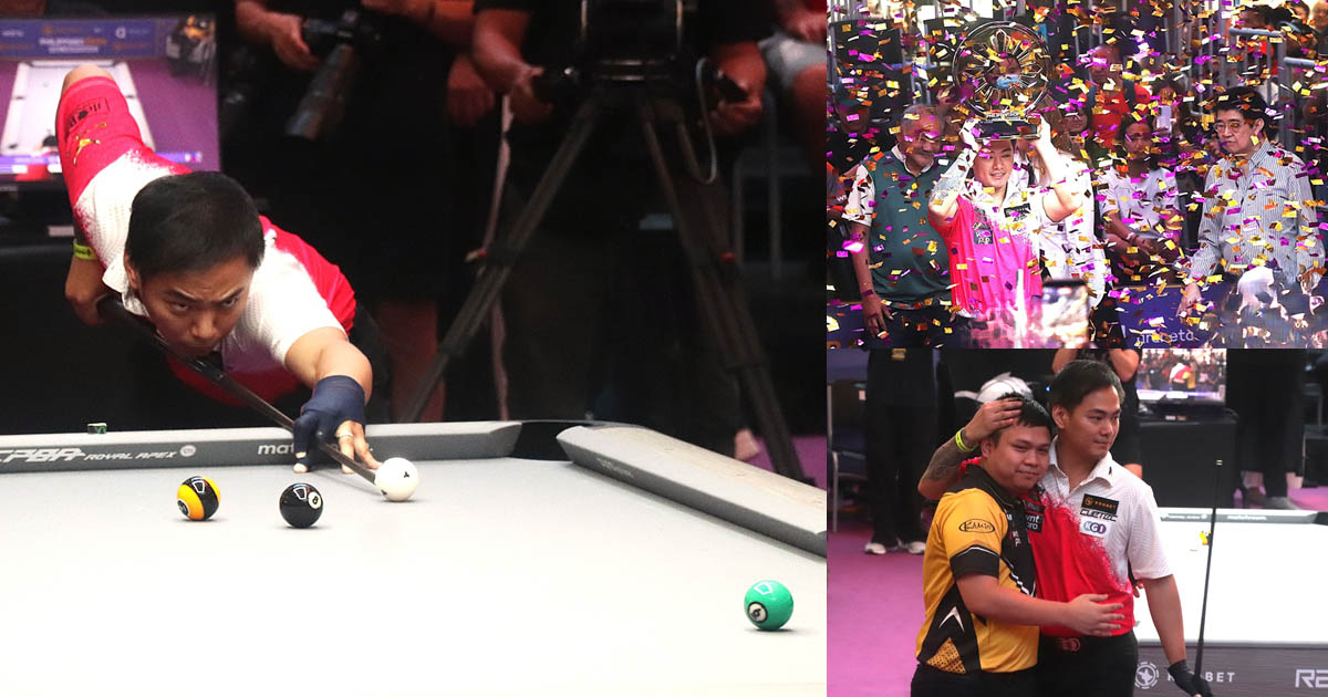 Johann Badger Chua Philippines Open Pool Championship