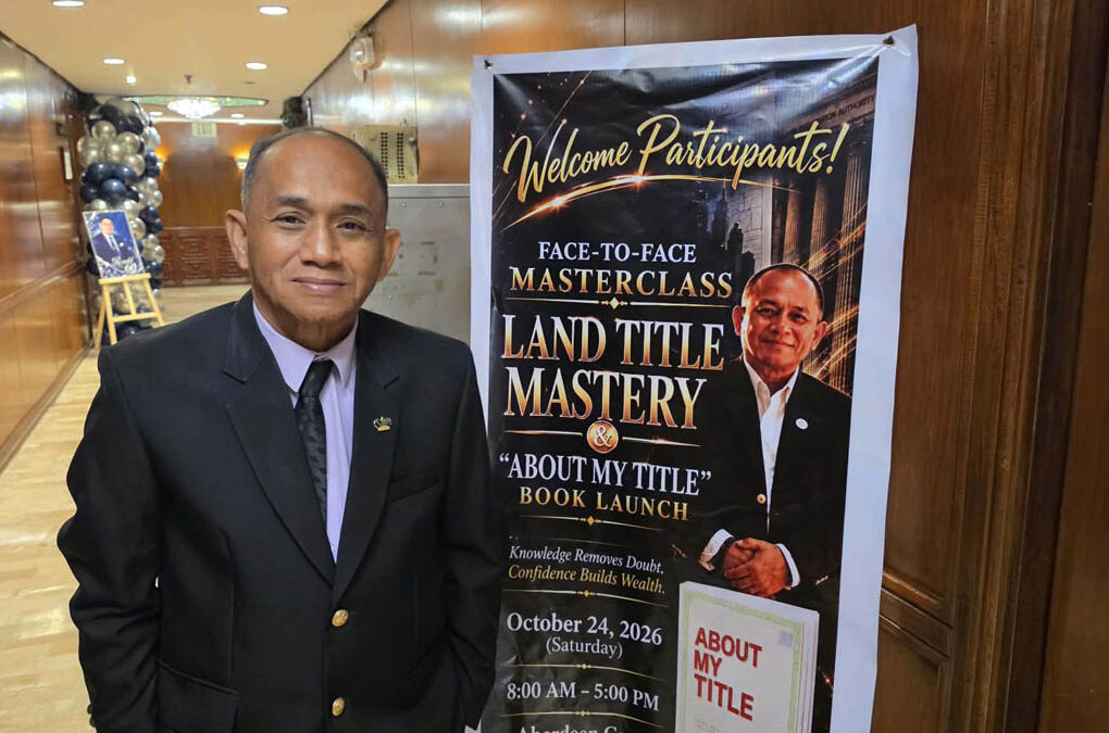 Land Title Masterclass About My Title Dr Crisiljefv G Garrido