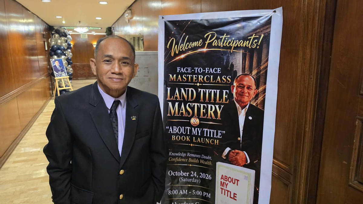 Land Title Masterclass About My Title Dr Crisiljefv G Garrido