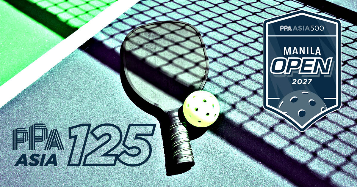 Pickleball PPA 125 PPA 500 Manila Open