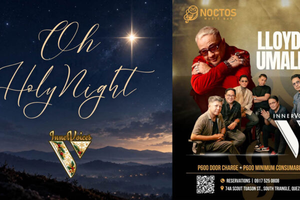 InnerVoices nagbabalik para sa kanilang O Holy Night